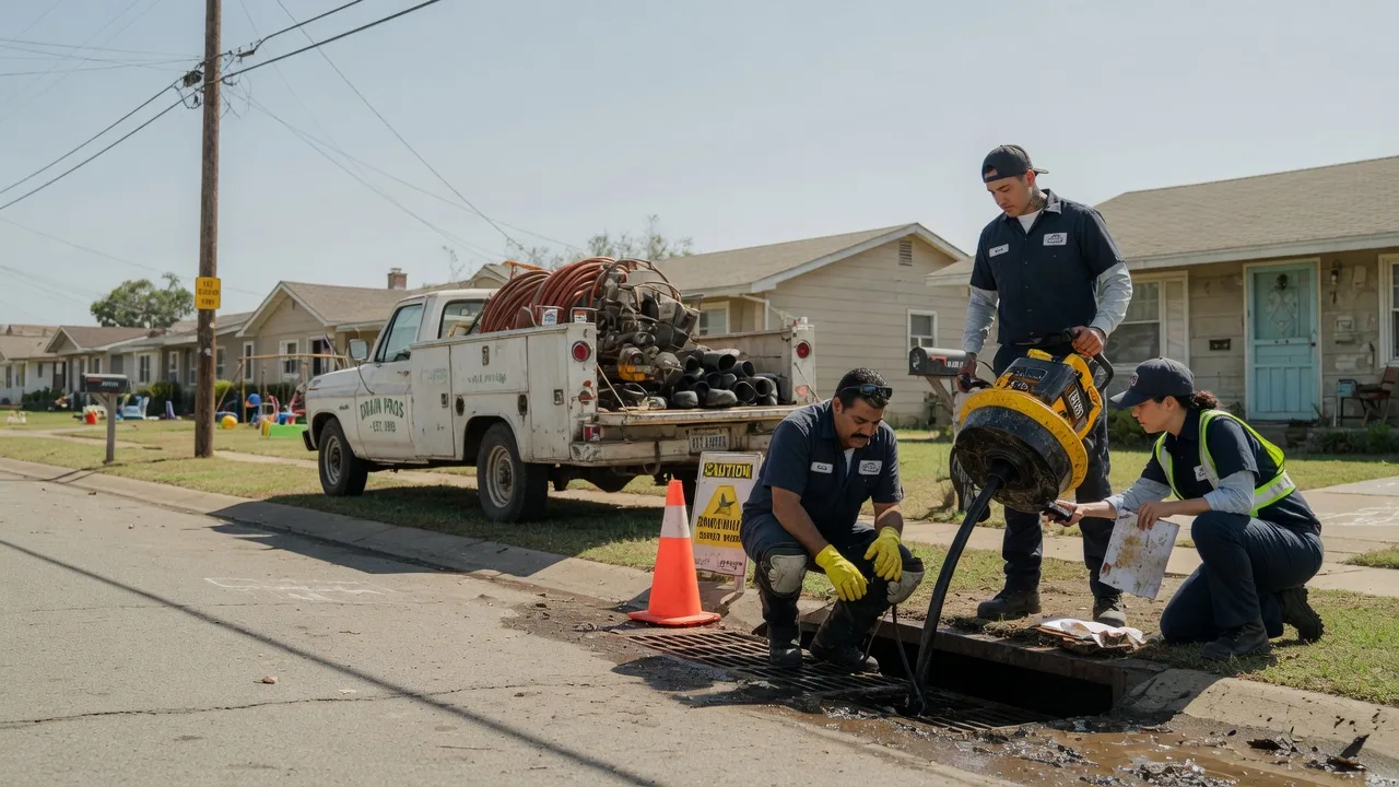 Drain Cleaning in Amber, OK near me